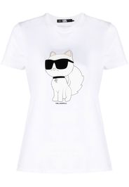 Karl Lagerfeld T-shirt Ikonik 2.0 Choupette - Bianco