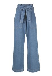 Karl Lagerfeld Jeans a gamba ampia - Blu