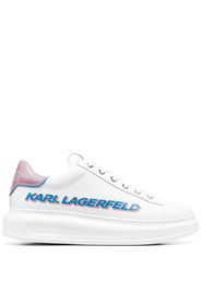 Karl Lagerfeld logo-print chunky sneakers - Bianco