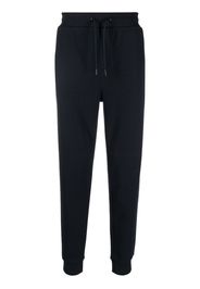 Karl Lagerfeld logo-detail jersey track pants - Blu