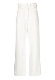 Karl Lagerfeld Jeans a gamba ampia - Bianco