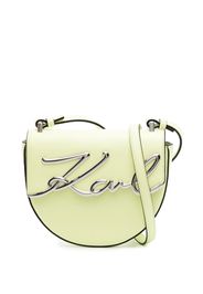 Karl Lagerfeld K/Signature saddle bag - Verde