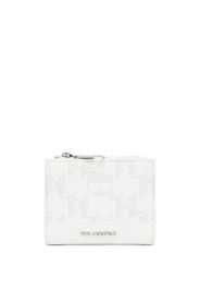 Karl Lagerfeld K/Ikonik monogram cardholder - Bianco