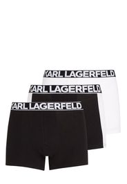 Karl Lagerfeld 3-pack logo boxer briefs - Nero