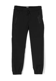 Karl Lagerfeld Kids Pantaloni sportivi con coulisse - Nero