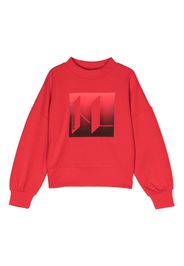 Karl Lagerfeld Kids Felpa con stampa - Rosso