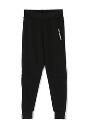 Karl Lagerfeld Kids Pantaloni sportivi con coulisse - Nero