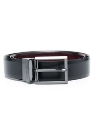 Karl Lagerfeld buckled leather belt - Nero