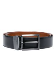 Karl Lagerfeld buckled leather belt - Nero