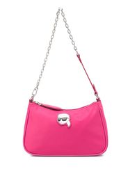 Karl Lagerfeld Ikonik Karl patch shoulder bag - Rosa