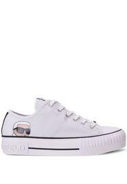 Karl Lagerfeld Kampus Max lace-up sneakers - Bianco