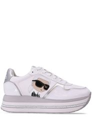 Karl Lagerfeld Velocita II platform sneakers - Bianco