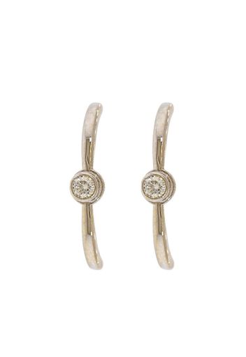 18kt white gold diamond Grande Éternal earrings