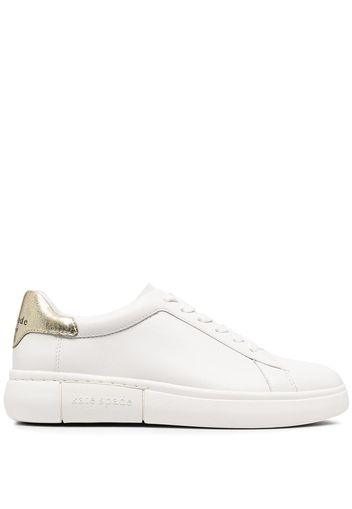 Kate Spade low-top lace-up trainers - Bianco