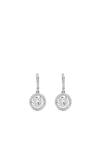 Kate Spade crystal-drop earrings - Argento