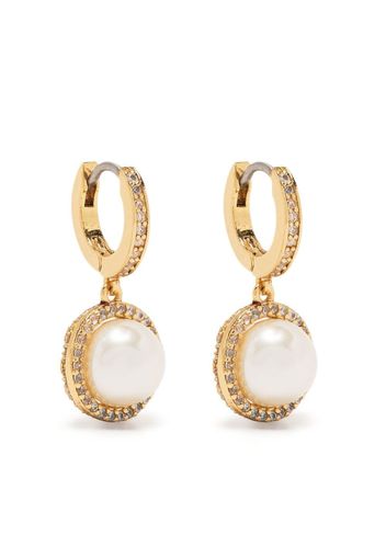 Kate Spade caged hoop earrings - Oro