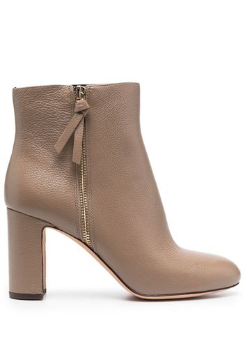 Kate Spade 85mm leather ankle boots - Marrone