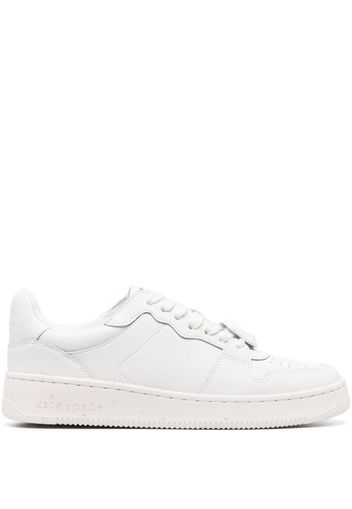 Kate Spade logo-plaque lace-up sneakers - Bianco