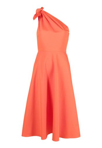 Kate Spade one-shoulder flared dress - Rosso