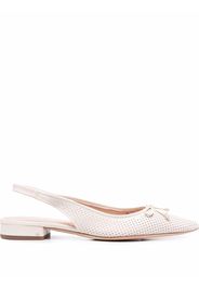 Kate Spade bow-detail ballerina shoes - Toni neutri