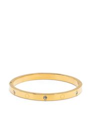 Kate Spade embellished bangle bracelet - Oro