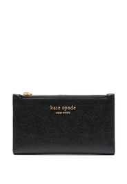Kate Spade logo-detail leather purse - Nero