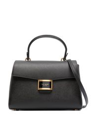 Kate Spade Borsa tote con placca logo in pelle - Nero