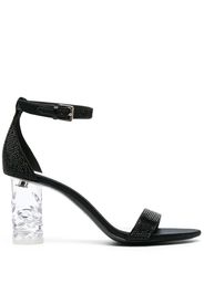 Kate Spade 90mm transparent block-heel sandals - Nero