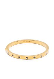 Kate Spade crystal-embellished bangle bracelet - Oro