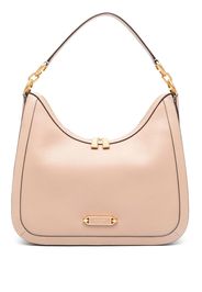 Kate Spade logo-plaque leather tote bag - Toni neutri