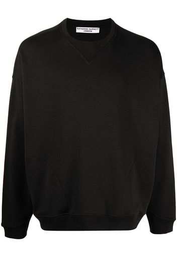 Katharine Hamnett London logo-print sweatshirt - Nero