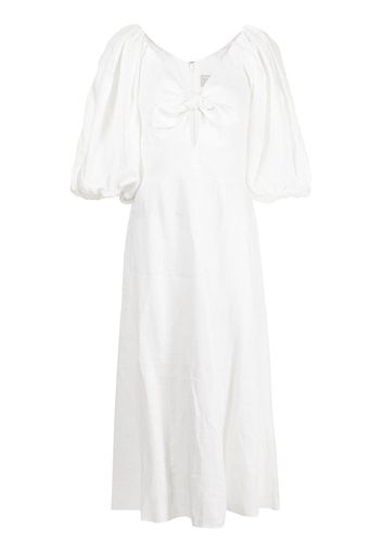 Keepsake The Label Fallen linen midi dress - Bianco