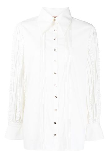 Keepsake The Label Camicia con ruches - Bianco