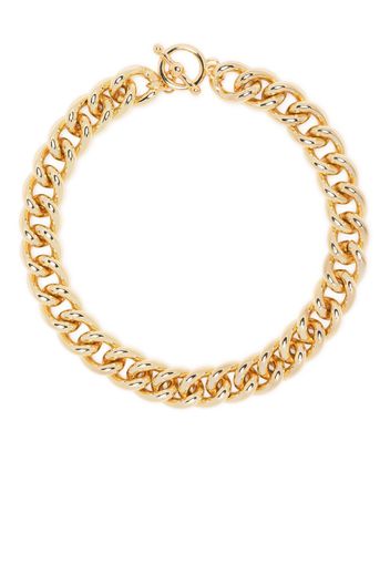 Kenneth Jay Lane chunky polished chain necklace - Oro