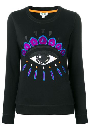 Felpa Evil Eye con ricamo