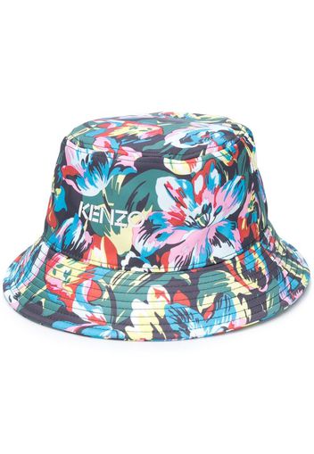 Cappello bucket a fiori