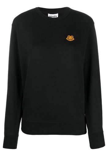 tiger-patch sweatshirt