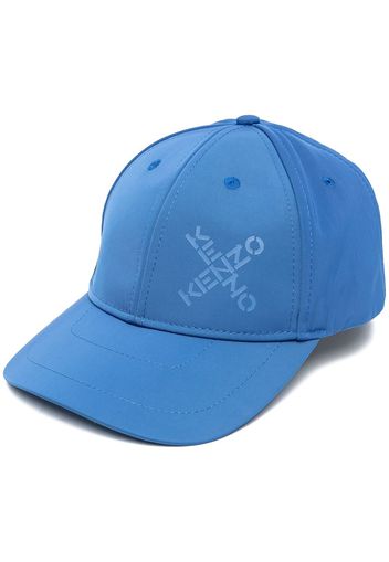 Kenzo Cappello da baseball con stampa - Blu