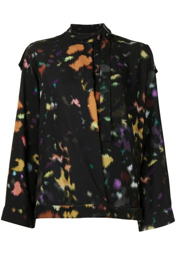 Kenzo Blusa con stampa - Nero