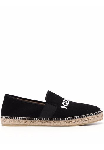 Kenzo Espadrilles con stampa - Nero