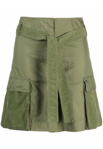 Kenzo high-waist cargo shorts - Verde
