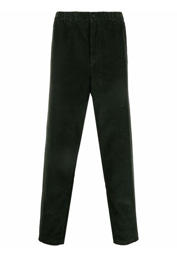 Kenzo corduroy straight-leg trousers - Verde