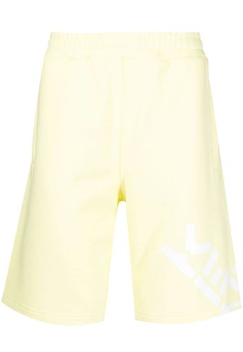 Kenzo Pantaloni sportivi con stampa - Giallo