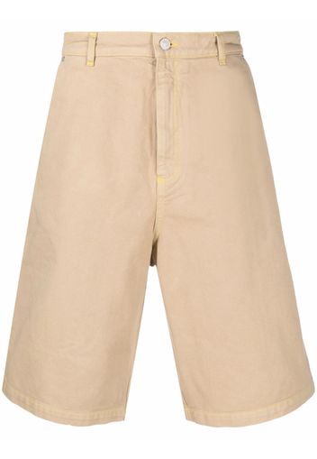 Kenzo logo-patch Bermuda shorts - Toni neutri