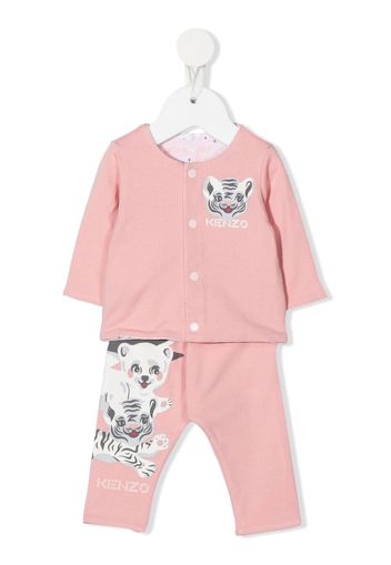 Kenzo Kids Set 2 pezzi con stampa Jungle - Rosa