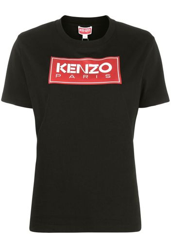 Kenzo logo-print cotton T-shirt - Nero