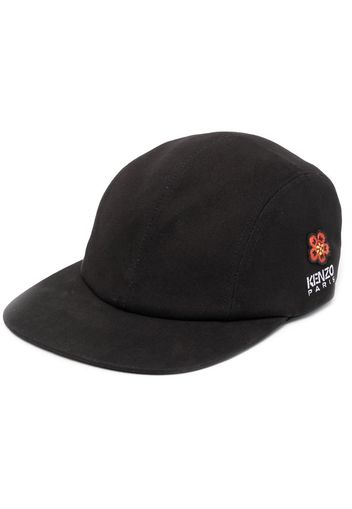 Kenzo side embroidered-logo detail baseball cap - Nero