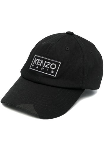 Kenzo logo-embroidered baseball cap - Nero