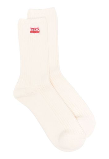 Kenzo logo-patch socks - Toni neutri