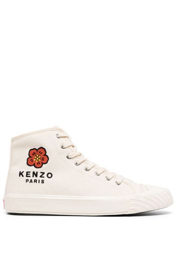 Kenzo Sneakers alte con ricamo - Toni neutri